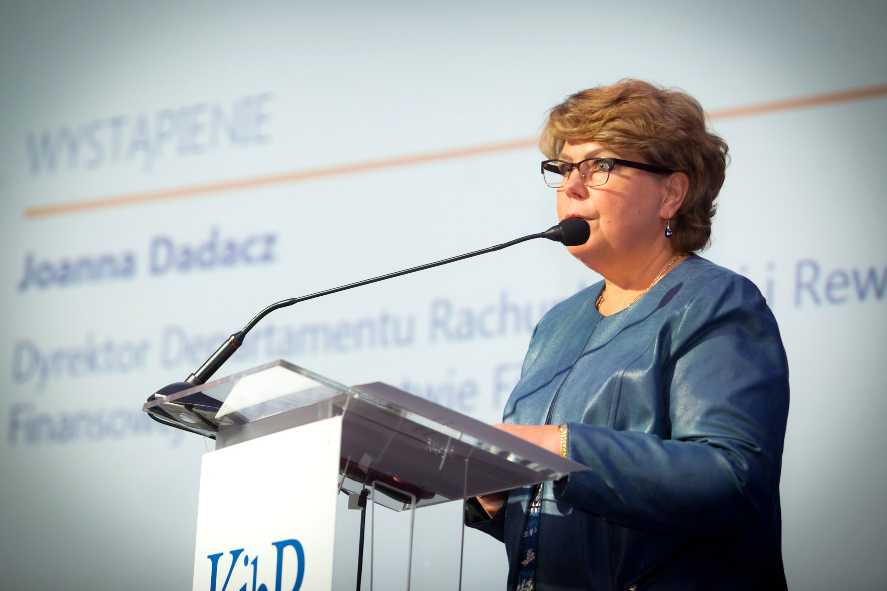 Joanna Dadacz, dyrektor Departamentu Rachunkowości i Rewizji Finansowej w Ministerstwie Finansów